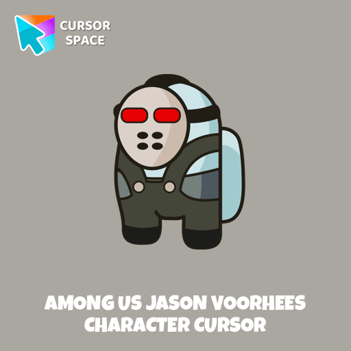 Among Us Jason Voorhees Character cursor pointer cursor
